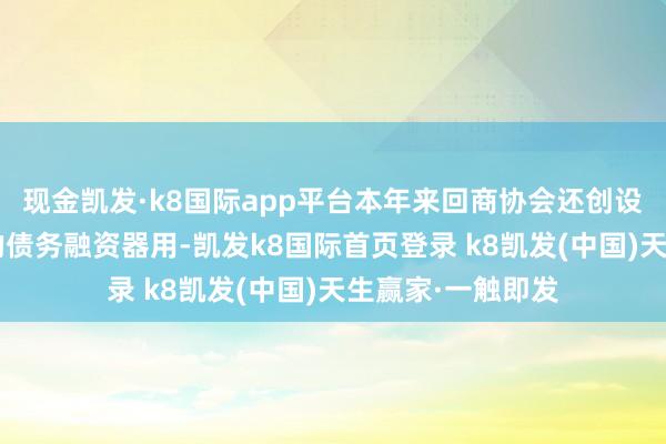 现金凯发·k8国际app平台本年来回商协会还创设了用于“两新”的债务融资器用-凯发k8国际首页登录 k8凯发(中国)天生赢家·一触即发