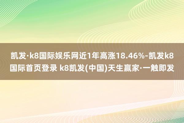 凯发·k8国际娱乐网近1年高涨18.46%-凯发k8国际首页登录 k8凯发(中国)天生赢家·一触即发