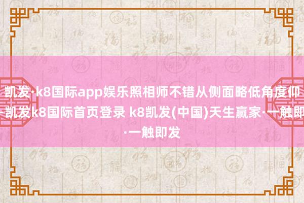 凯发·k8国际app娱乐照相师不错从侧面略低角度仰拍-凯发k8国际首页登录 k8凯发(中国)天生赢家·一触即发